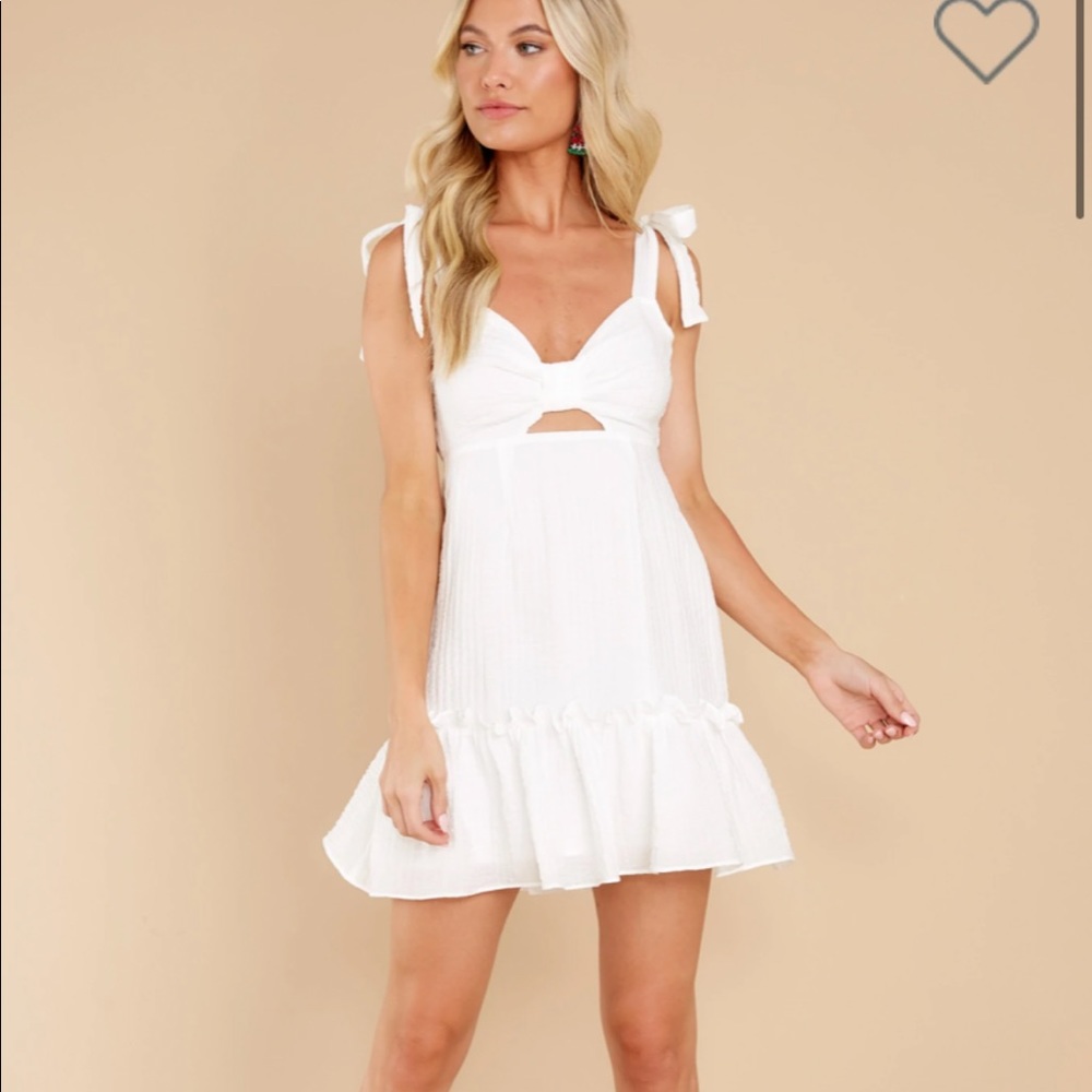 White dress